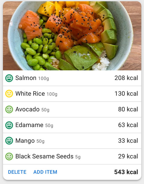 Sample Meal Analysis 1